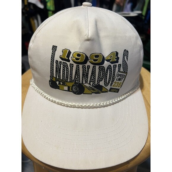 Vintage 1994 Indianapolis 500 235 MPH Speed Limit Snapback Hat Cap Indy Racing - Picture 1 of 7